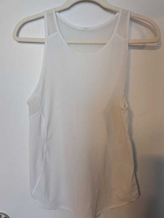 lululemon athletica Tops - Lululemon White Women's Active Tank Top - Comfortable Lightweight Performance